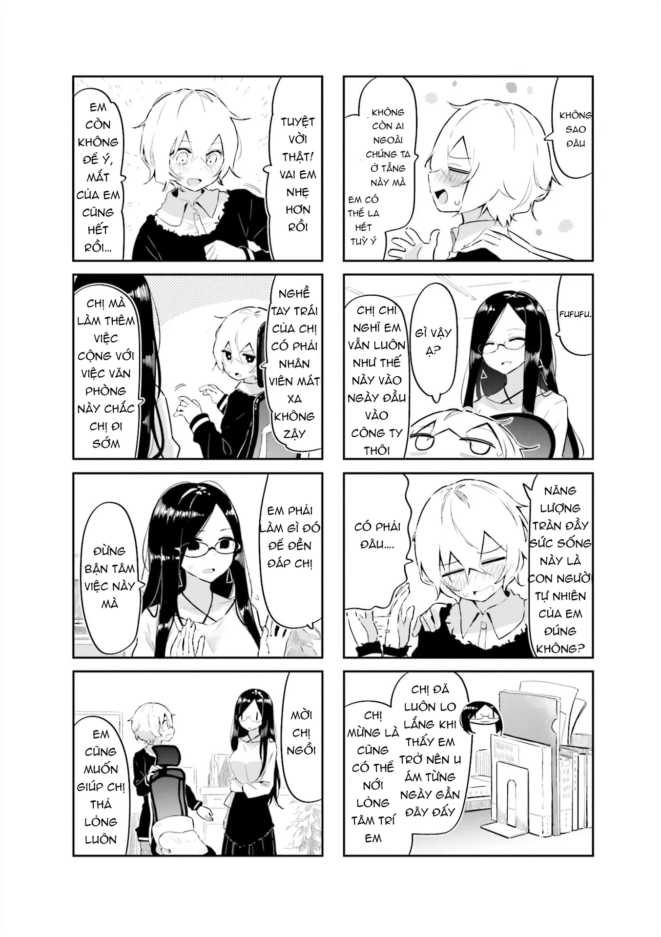 Giúp em thư giãn đi, Yui-san - Chương 1