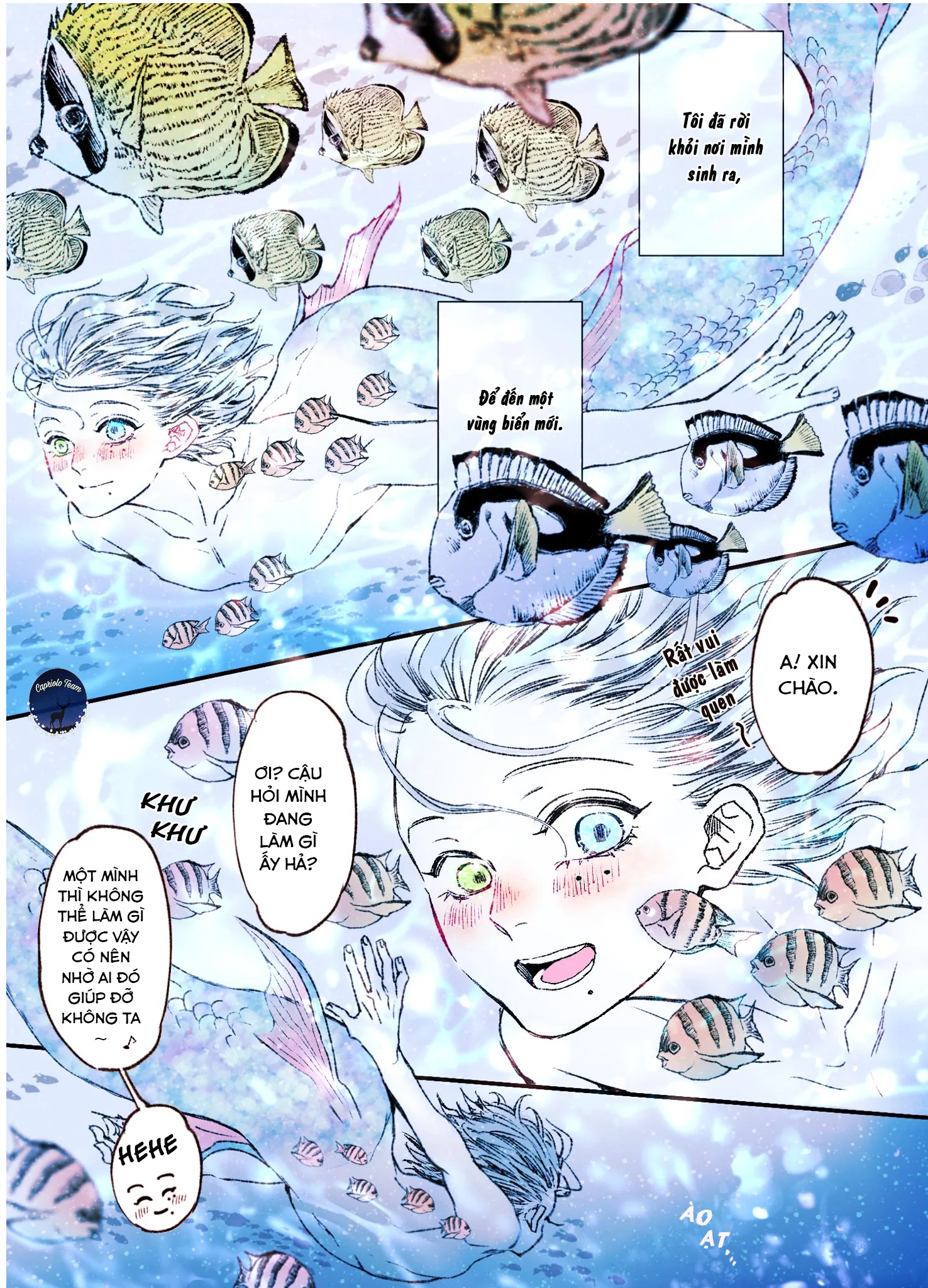 Cướp biển Jirou và tiên cá Saburou - Chương 1