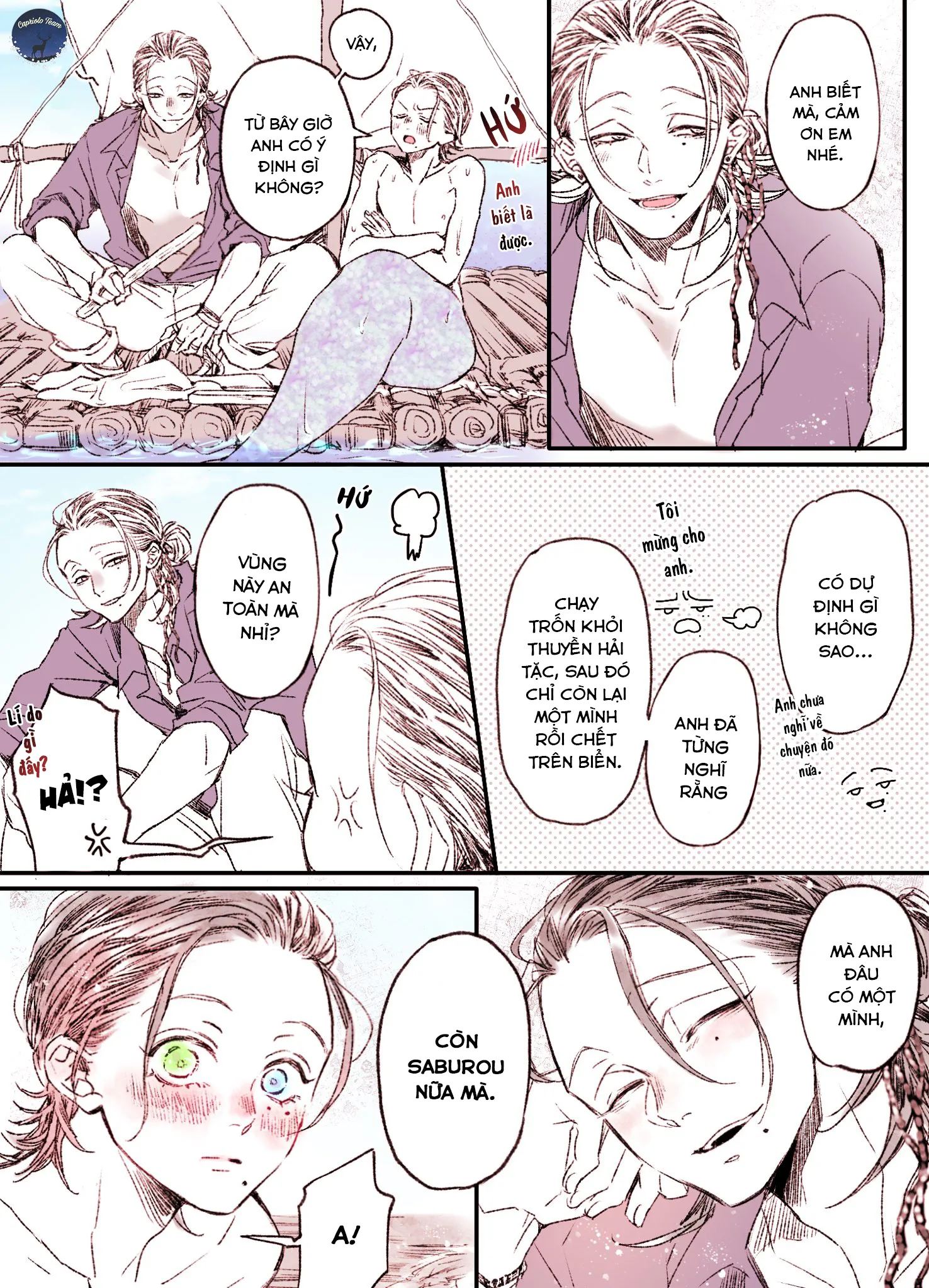 Cướp biển Jirou và tiên cá Saburou - Chương 1