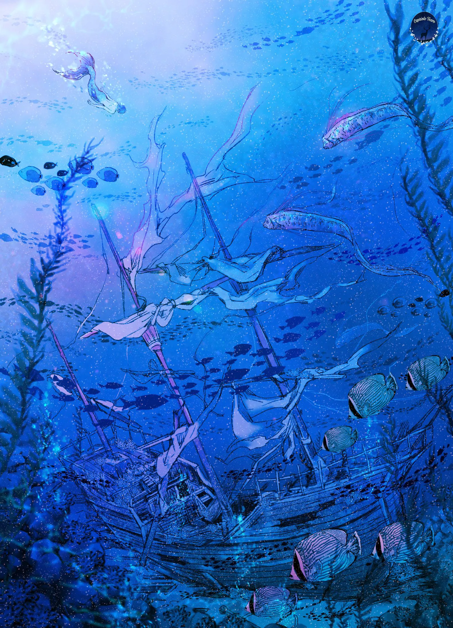 Cướp biển Jirou và tiên cá Saburou - Chương 1